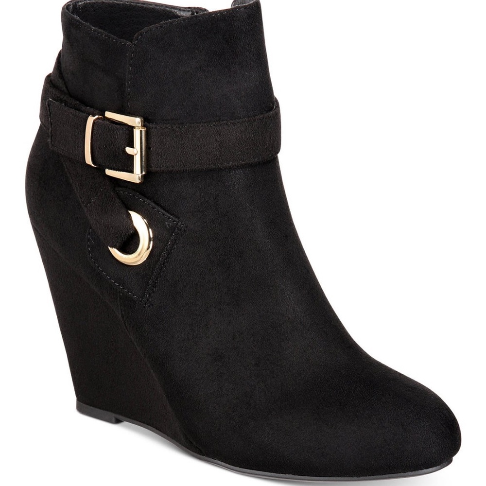🆕 Rebel by Zigi Soho Keylie Black Wedge Bootie